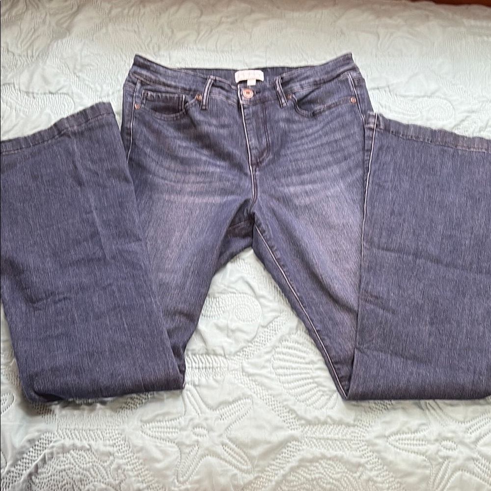 Women's high rise flare jeans